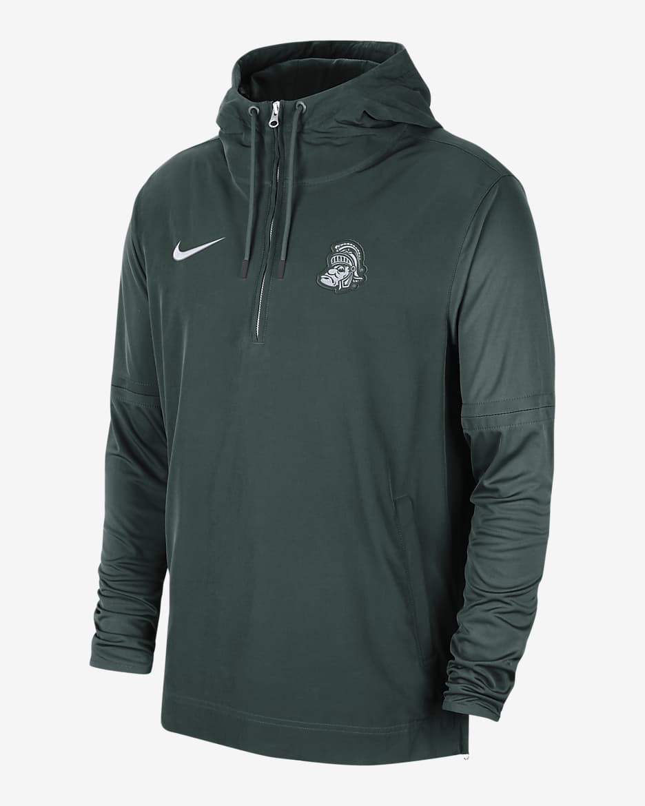 Michigan State Player Men s Nike College Long Sleeve Woven Jacket